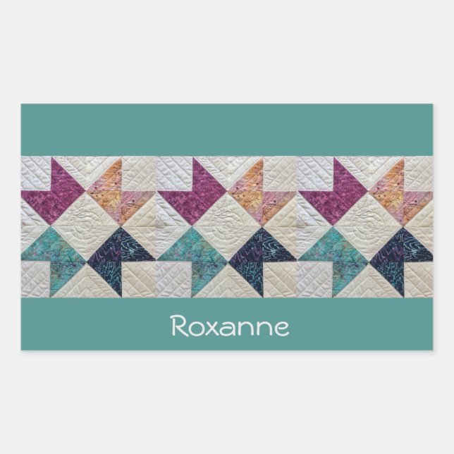 Personalized Quilt Stickers (Front)