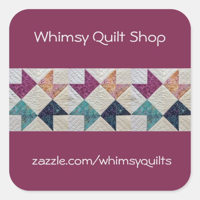 Personalized Quilt Stickers (Front)