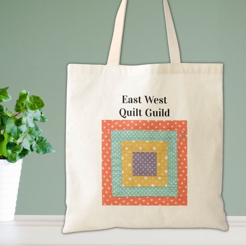 Personalized Quilting Patchwork  Tote Bag