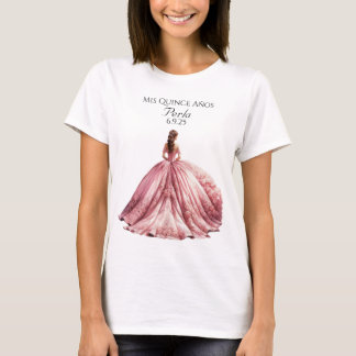 Personalized Quinceañera T-Shirt