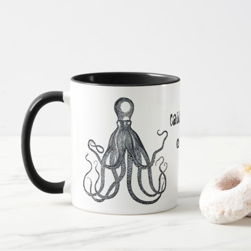 Personalized Quirky Octopus Mug