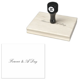 Personalized Quote Wedding  Rubber Stamp