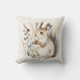Personalized Rabbit Throw Pillow