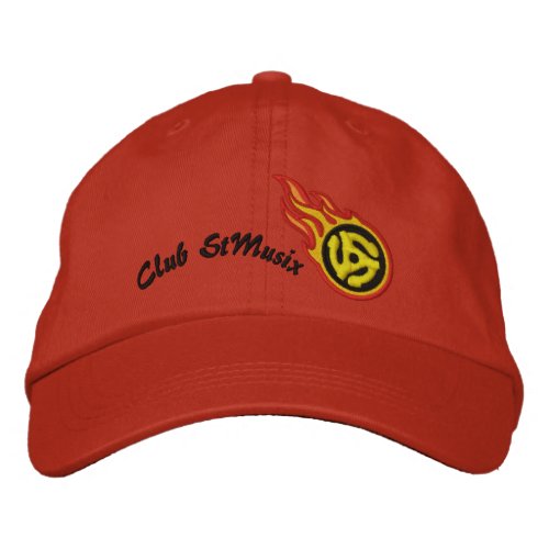 Personalized Racing Flames 45 Spacer Bullet Badge Embroidered Baseball Hat