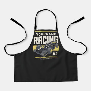 Personalized Racing Team Fast Race Car Driver  Apron