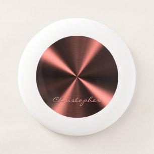 Personalized Radial Metallic Look - Copper Wham-O Frisbee