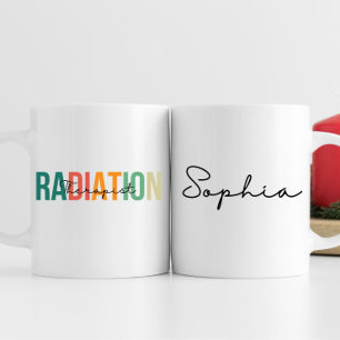 Personalized Radiation Therapist Mug