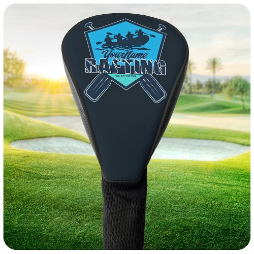 Personalized Rafting Whitewater River Adventure Golf Head Cover