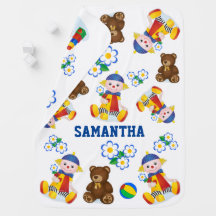 Personalized Rag Doll and Teddy Bear Custom Text