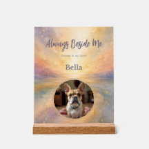 Personalized Rainbow Bridge Acrylic Memorial