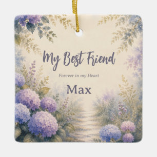 Personalized Rainbow Bridge Pet Memorial Ornament