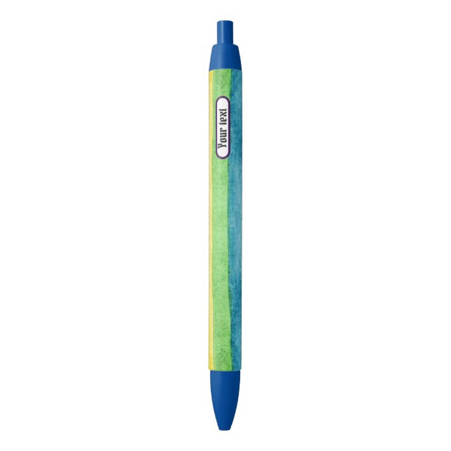 Personalized Rainbow color Pen (Front Vertical)