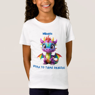 Personalized Rainbow Dragon T-Shirt
