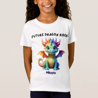 Personalized Rainbow Dragon T-Shirt