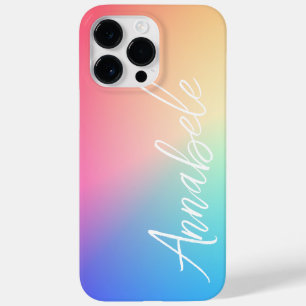 Personalized Rainbow Gradient  Case-Mate iPhone 14 Pro Max Case