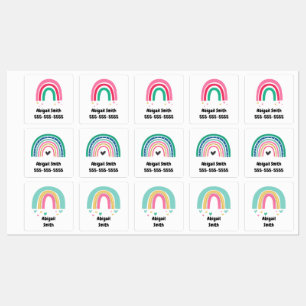 Personalized Rainbow Labels