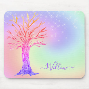 Personalized Rainbow Mouse Pad