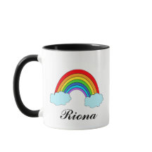 Personalized Rainbow Name Mug | Colorful