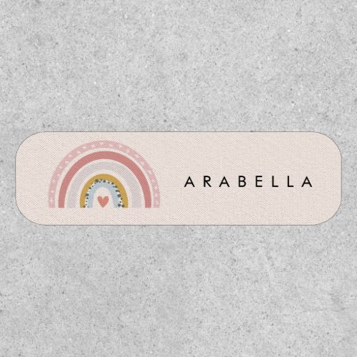 Personalized Rainbow  Patch