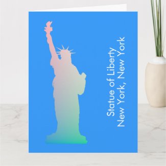 Personalized Rainbow Statue of Liberty New York