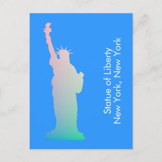 Personalized Rainbow Statue of Liberty New York