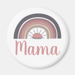 Personalized rainbow sun Mama Magnet