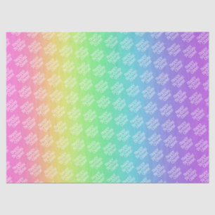 Personalized Rainbow Tissue Paper