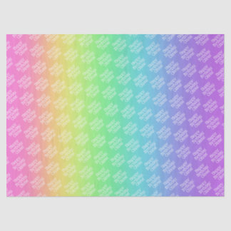 Personalized Rainbow Tissue Paper