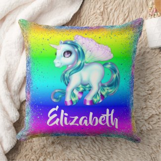 Personalized Rainbow Unicorn