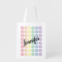 Personalized Rainbow Volleyball