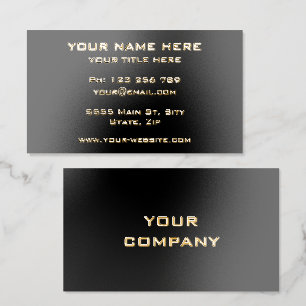 Personalized Raised Spot Gloss Business Cards