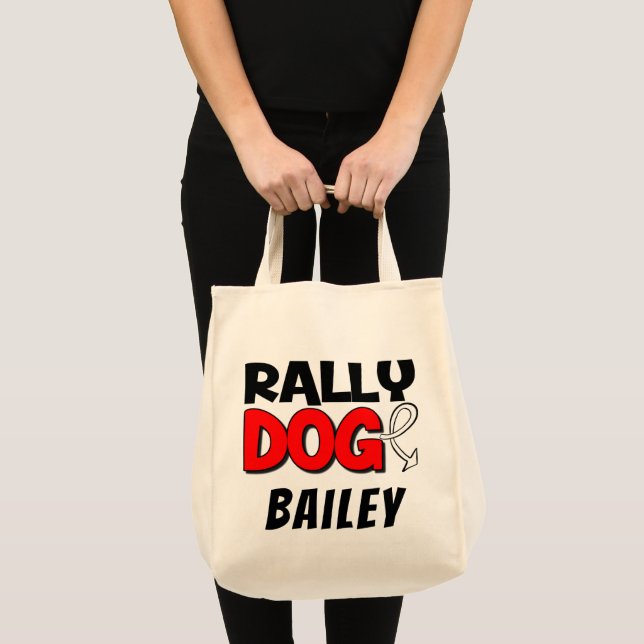 Personalized Rally Obedience Dog Sport Tote Bag (Front (Product))