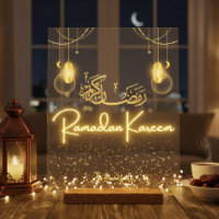 Personalized Ramadan Kareem Acrylic Home Decor Sig