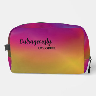 Personalized Raspberry Pear Dopp Kit