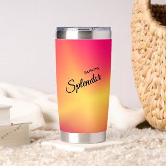 Personalized Raspberry Pineapple  Insulated Tumbler