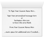 Personalized Raven Cards Cool Crow Art Cards (Inside Horizontal (Bottom))