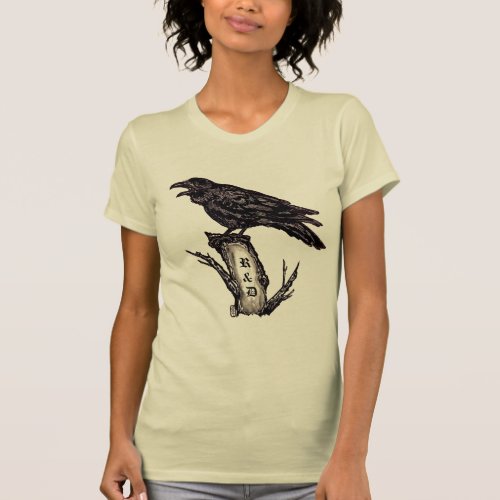 Personalized RavenCrow T Shirt Original Art T_Shirt