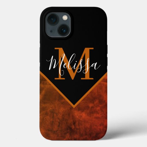 Personalized rawhide personalized  iPhone 13 case