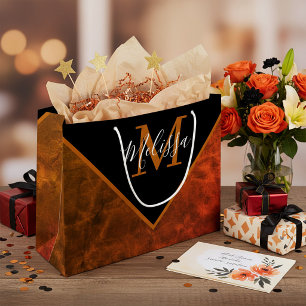 Personalized rawhide personalized large gift bag