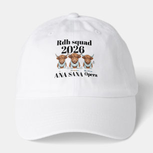 Personalized RDH Highland Cow Graduation Gift Cu Hat