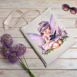 Personalized Reading Fairy Freya Tote Bag