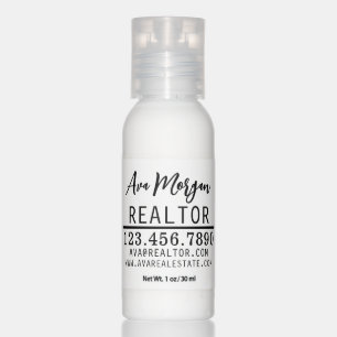 Personalized Real Estate Agent Gift Hand Lotion