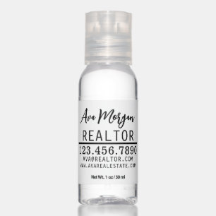 Personalized Real Estate Agent Gift Hand Sanitizer