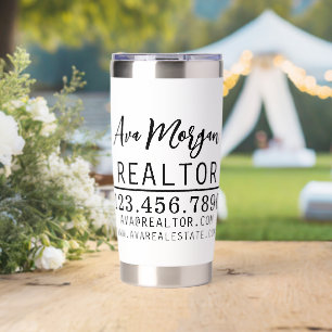 Personalized Real Estate Agent Gift Insulated Tumbler