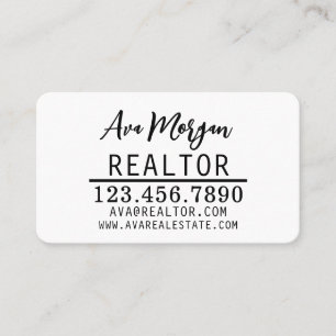 Personalized Real Estate Agent Gift Referral Card