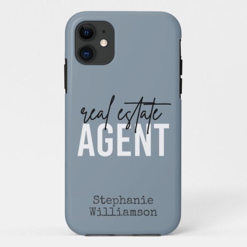 Personalized Real Estate Agent Gifts for Realtor iPhone 11 Case