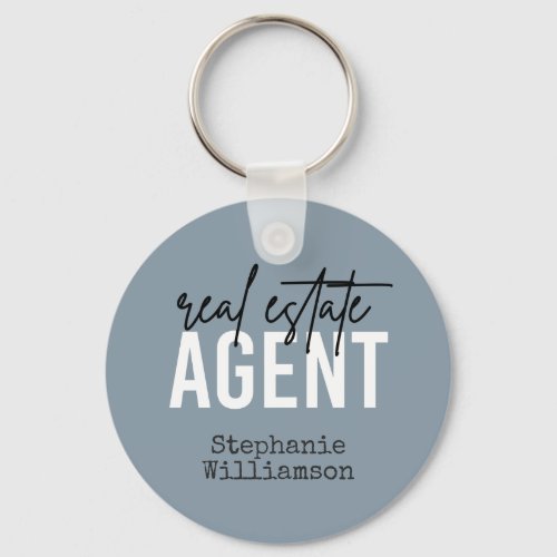 Personalized Real Estate Agent  Gifts for Realtor Keychain