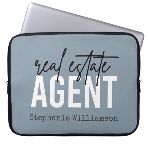 Personalized Real Estate Agent Gifts for Realtor  Laptop Sleeve