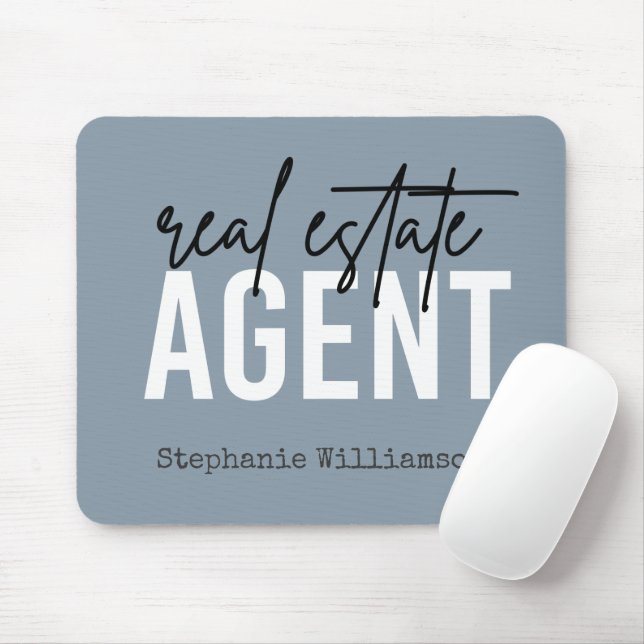 Personalized Real Estate Agent Gifts for Realtor Mouse Pad (With Mouse)