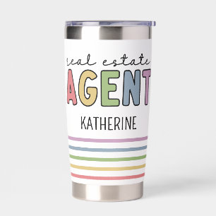 Personalized Real Estate Agent Realtor Gifts Insulated Tumbler